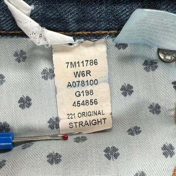Lucky Brand Men's Size 31 221 Original Straight Leg Jeans - Picture 11 of 12